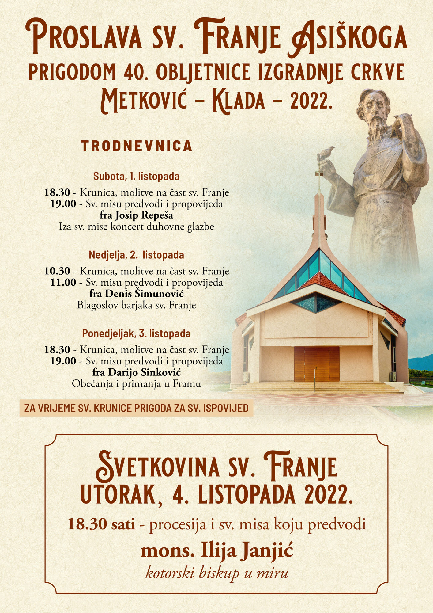 Sv. Franjo 2022