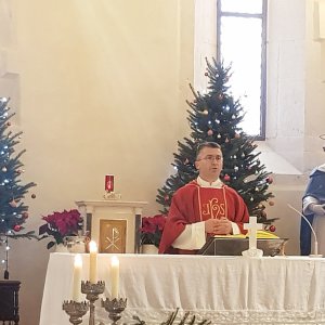 Sv. Stjepan kod dominikanaca - fr. Petar Galić predvodi misno slavlje  3 gk